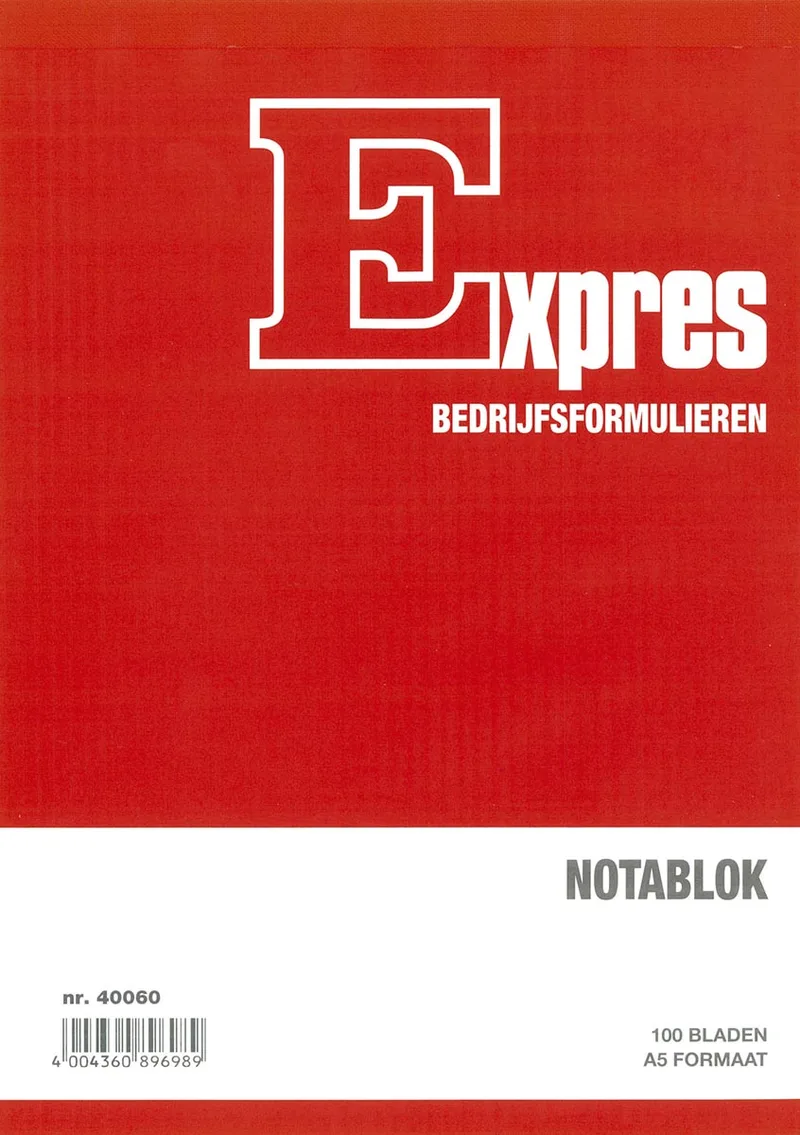 Expres notitieblok, ft A5, blok van 100 vel van Sigel – productfoto