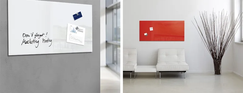 Glas-Magnettafel , artverum, , (B)1.300 x (H)550 mm by Sigel – product photo