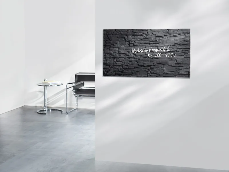 Glas-Magnettafel , artverum, , (B)910 x (H)460 mm von Sigel – Produktfoto