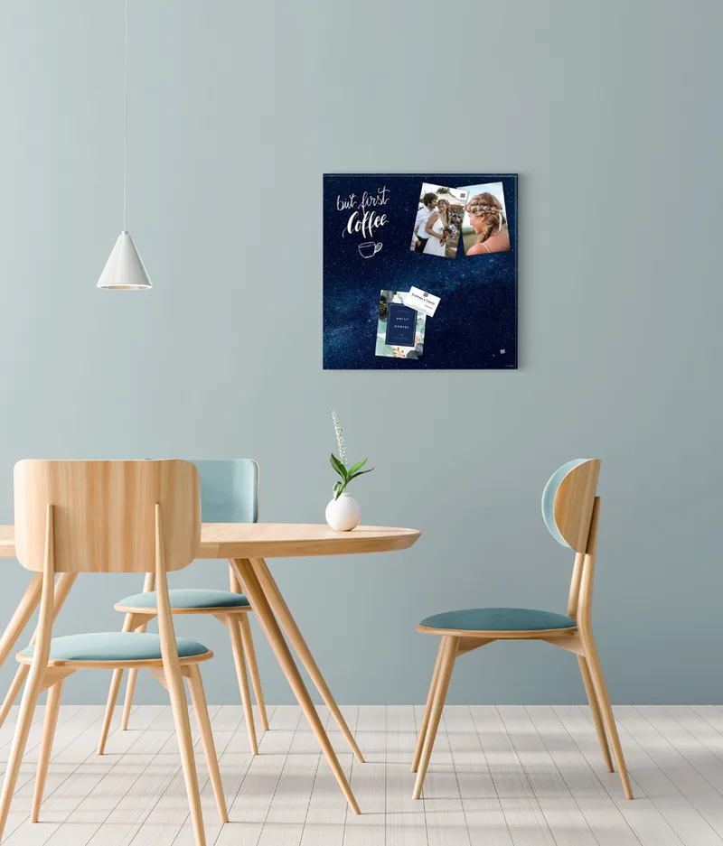 Glas-Magnettafel Artverum Design Galaxy, (B)480 mm von Sigel – Produktfoto