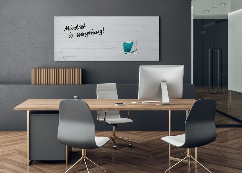 Glas-Magnettafel Artverum Design White Wood by Sigel – product photo