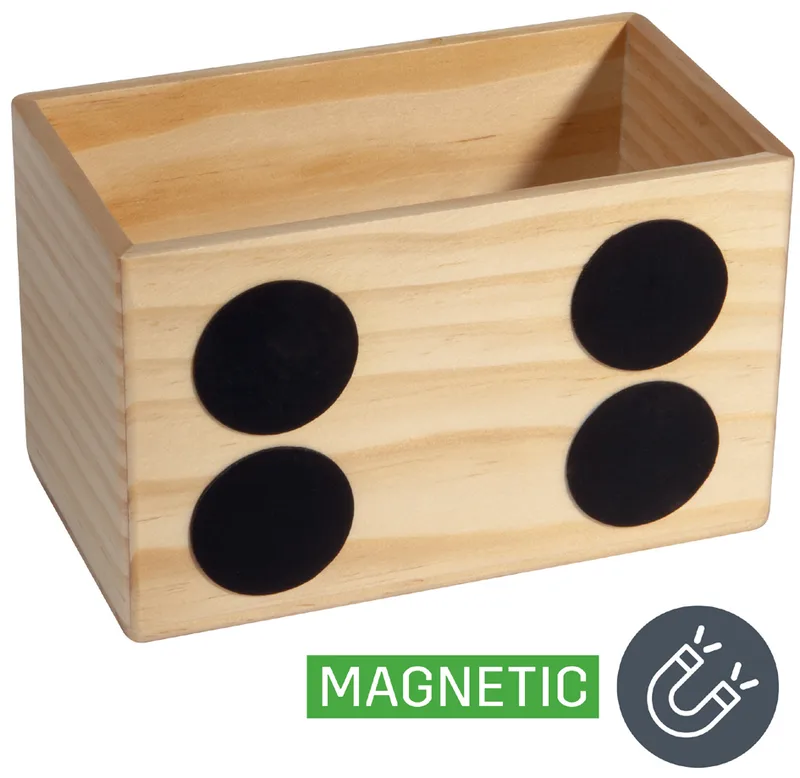 Holz-Aufbewahrungsbox für Weißwand- & Glasmagnettafeln by Sigel – product photo