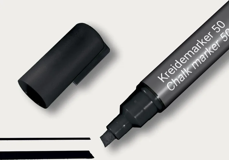 krijtstift beitelpunt 1 5mm van Sigel in Zwart – productfoto