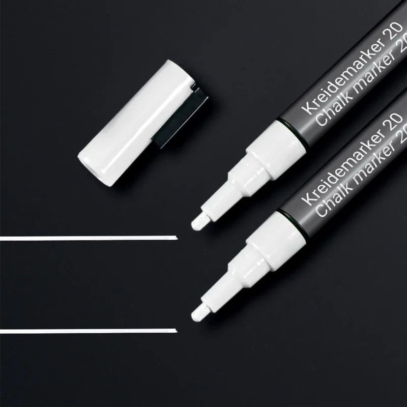 krijtstift ronde punt 1 2 mm 2 stuks van Sigel in Wit – productfoto