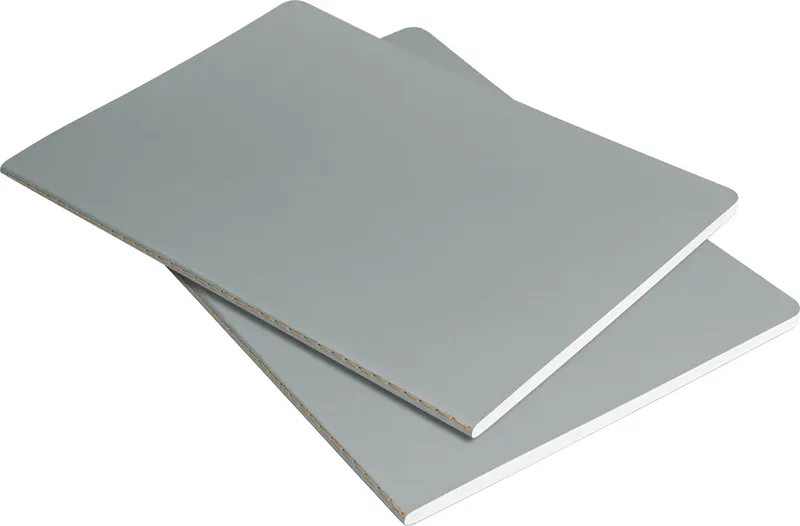 LS300 Notitieboekje Linescape Softcover 2 stuk(s) DIN A5 Geruit Lichtgrijs, Neon-oranje 34 vellen fra Sigel – produktbillede