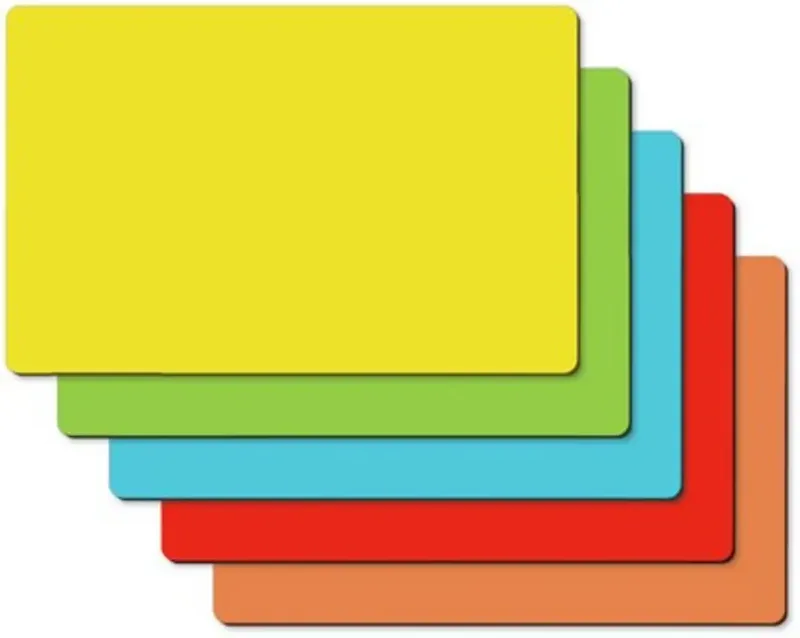 MU103 Haftnotiz Magnetic Notes 15 cm x 10 cm Blau, Gelb, Grün, Orange, Rot 25 St. by Sigel – product photo