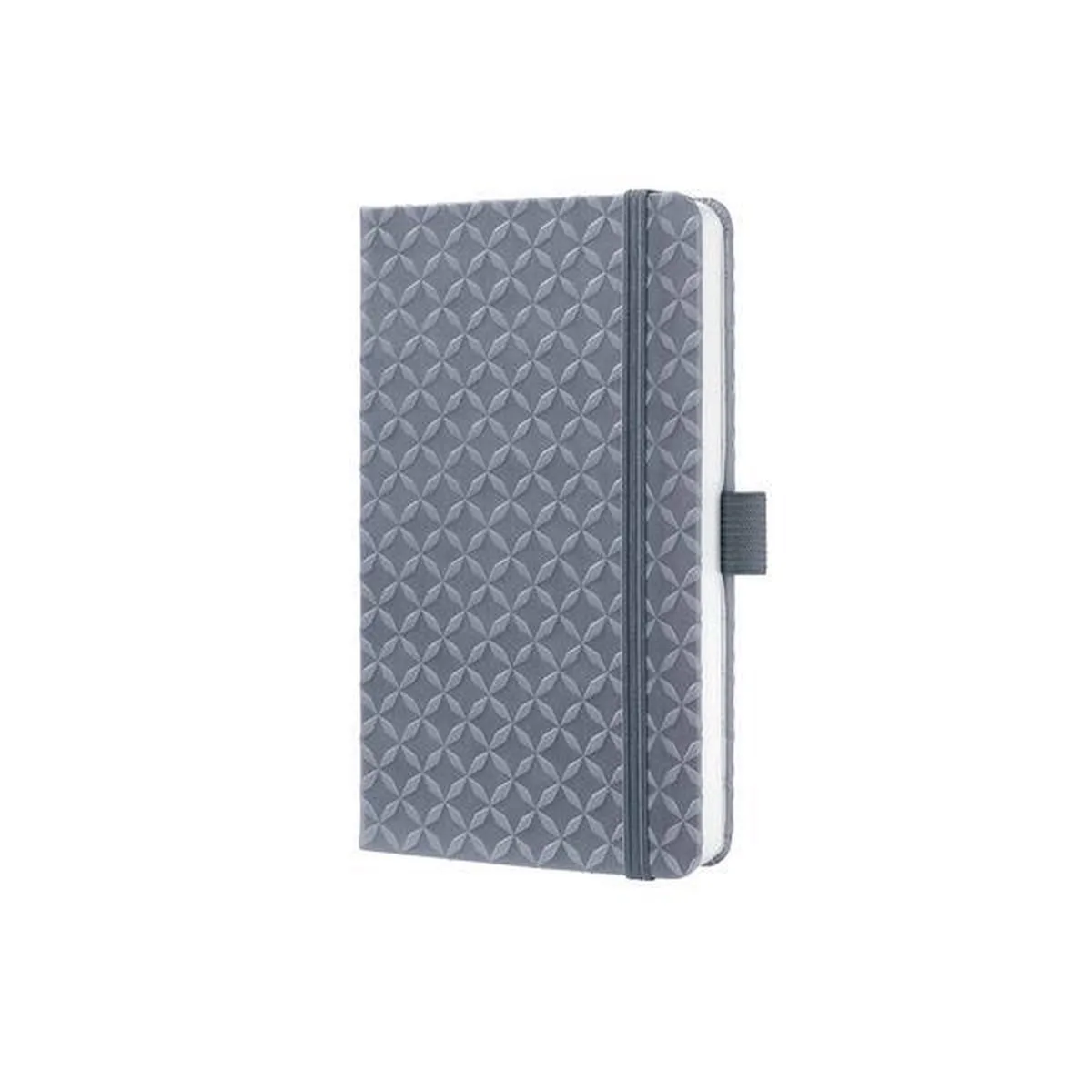 notitieboek - Jolie Flair - A6 - hardcover - 174 pagina's - lijn - 80 grams papier - SI-JN126 van Sigel in Gletsjer grijs – productfoto