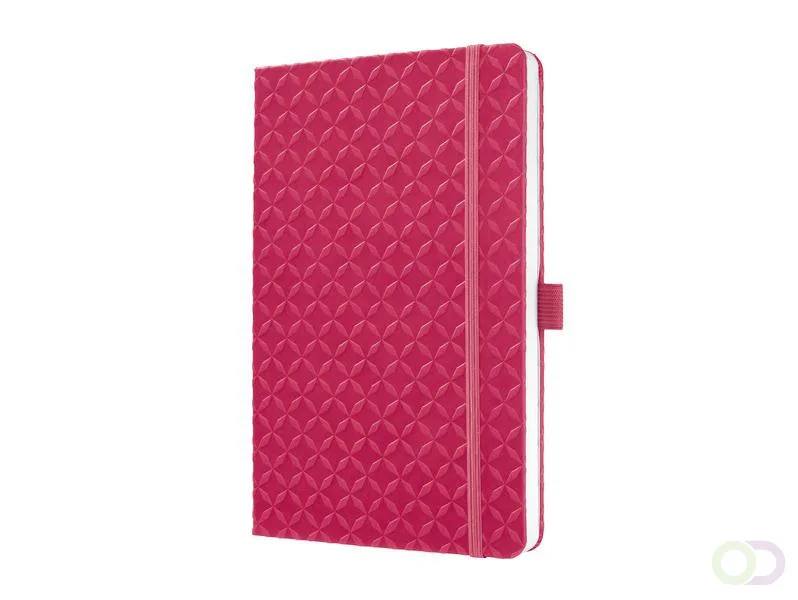 Notitieboek Sigel Jolie Flair A5 hardcover gelinieerd fuchsia roze fra Sigel – produktbillede