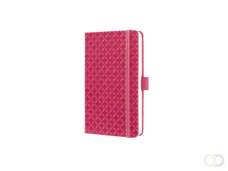 Notitieboek Sigel Jolie Flair A6 hardcover gelinieerd Fuchsia roze fra Sigel – produktbillede
