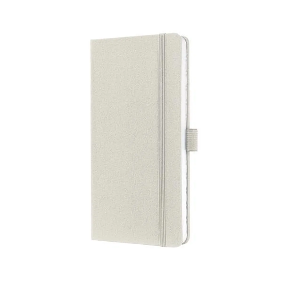 notitieboek Sigel Jolie Sense 95x180mm hardcover gelinieerd SI-JN506 van Sigel in Wit – productfoto