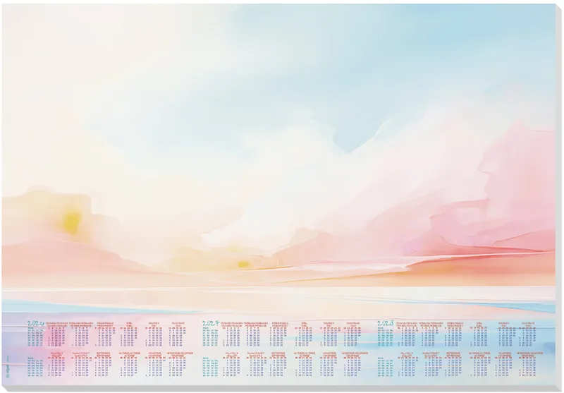 Papier-Schreibunterlage , Magic Sunset, , 595 x 410 mm von Sigel – Produktfoto