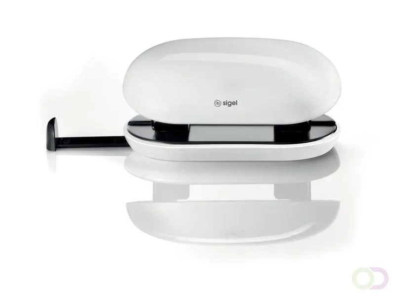 perforator Sigel EYE STYLE zwart/wit by Sigel – product photo