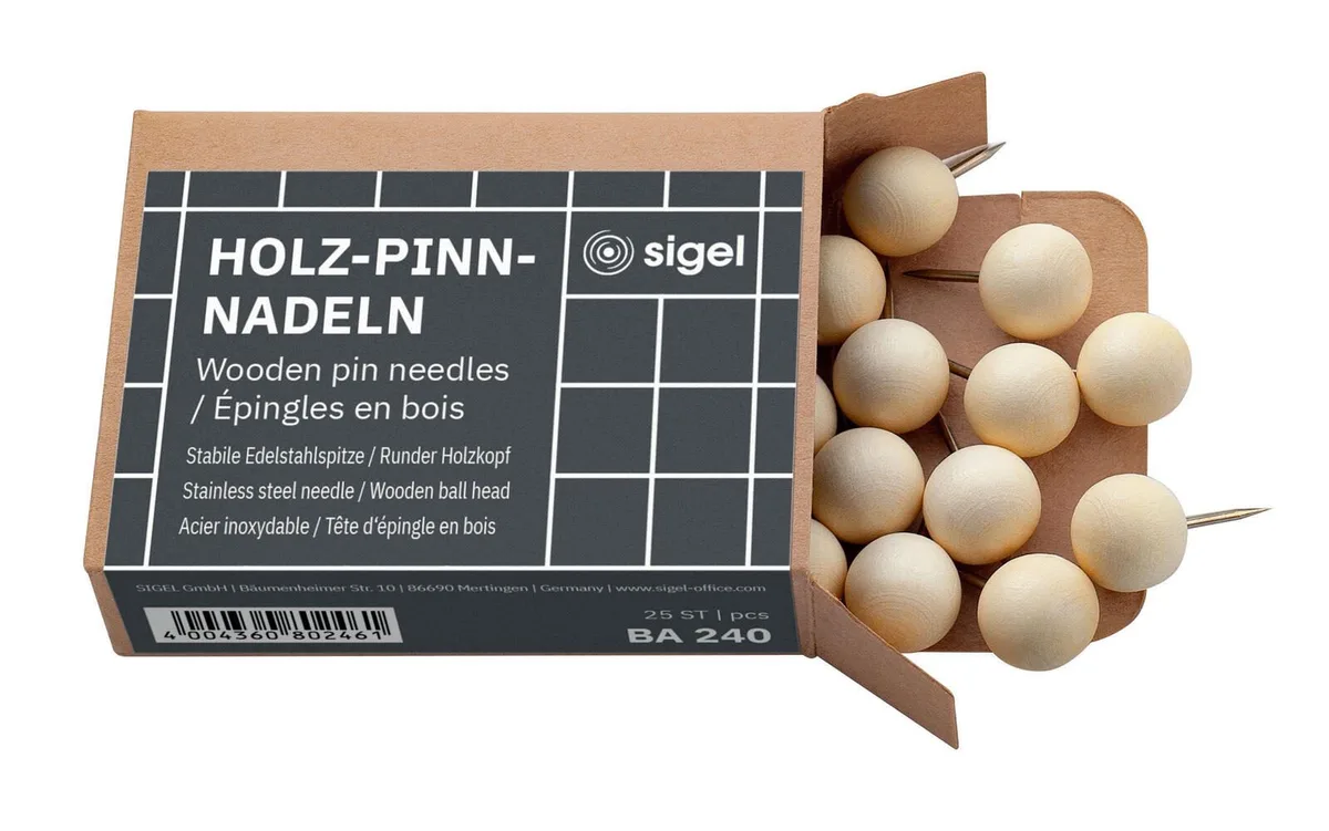 Pinnnadeln braun van Sigel – productfoto