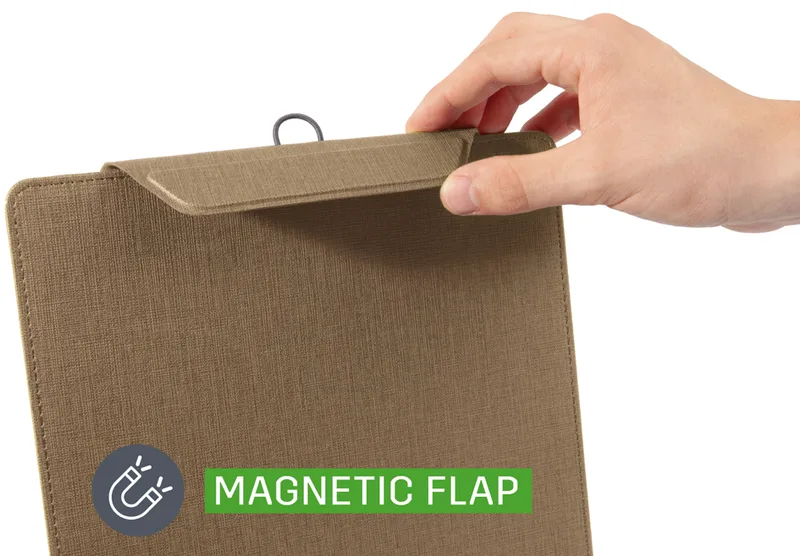 Speisekarten-Klemmbrett, DIN lang, beige by Sigel – product photo