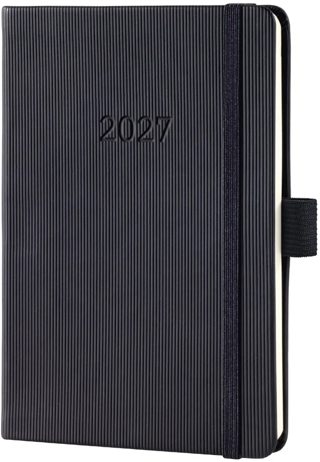 Taschenkalender Conceptum 2027, ca. DIN A6, schwarz by Sigel – product photo