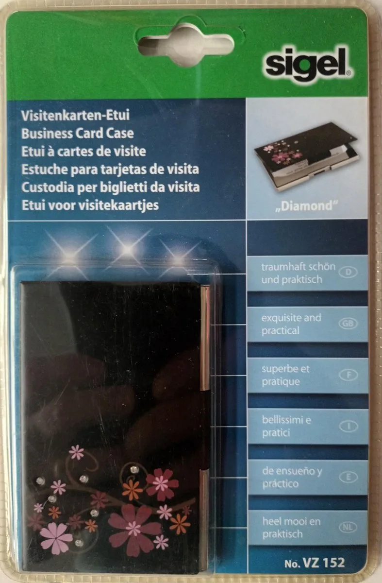 Visitekaarthouder från Sigel i Flerfärgad – produktbild