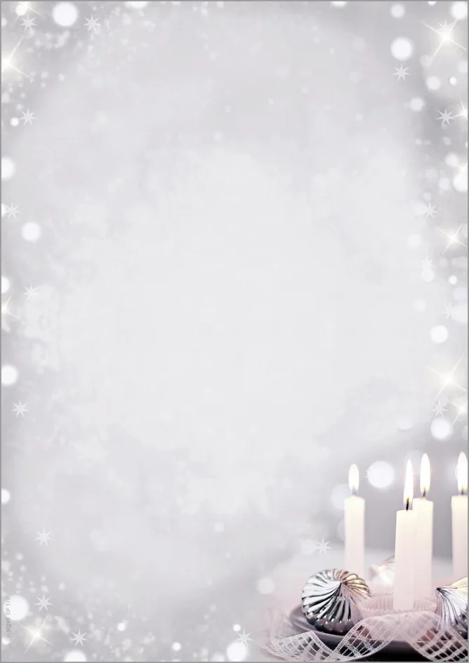 Weihnachts-Motiv-Papier , Christmas Silence, , A4 van Sigel – productfoto