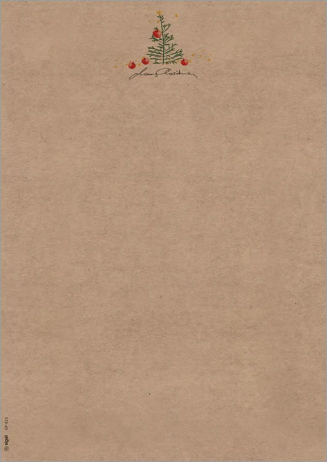 Weihnachts-Motiv-Papier , Christmas with apples, , A4 von Sigel – Produktfoto