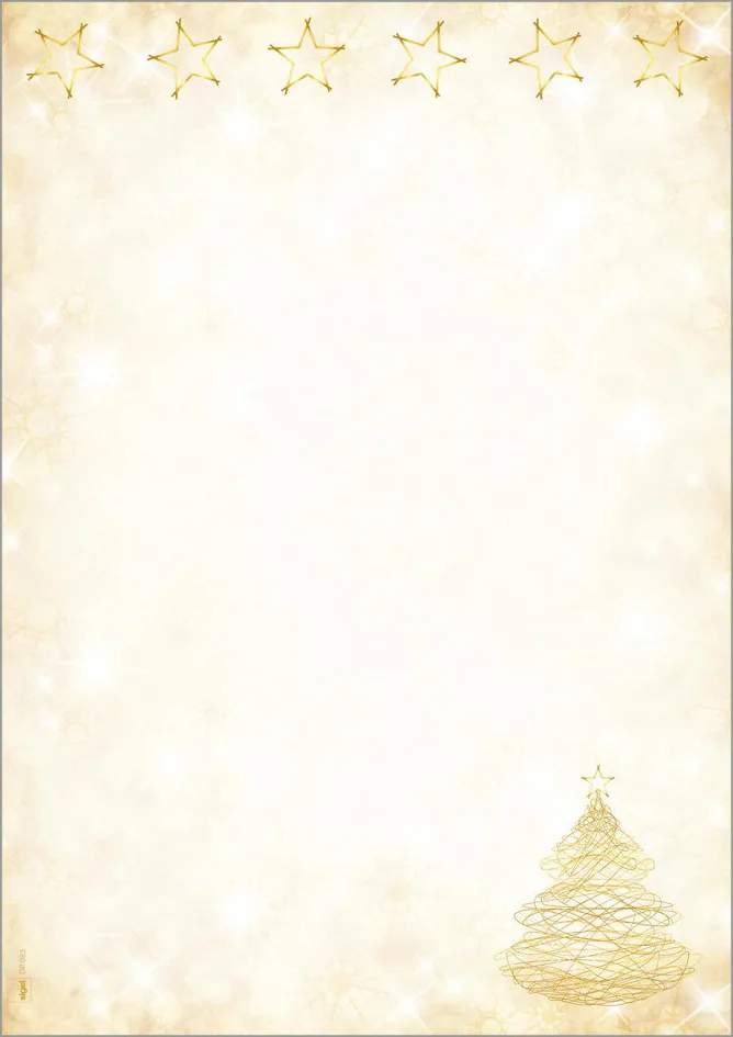 Weihnachts-Motiv-Papier , Graceful Christmas, , A4 von Sigel – Produktfoto