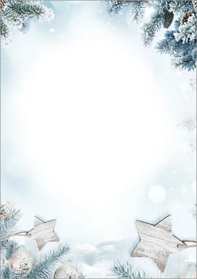 Weihnachts-Motiv-Papier , Snow Star, , A4, 90 g/qm von Sigel – Produktfoto