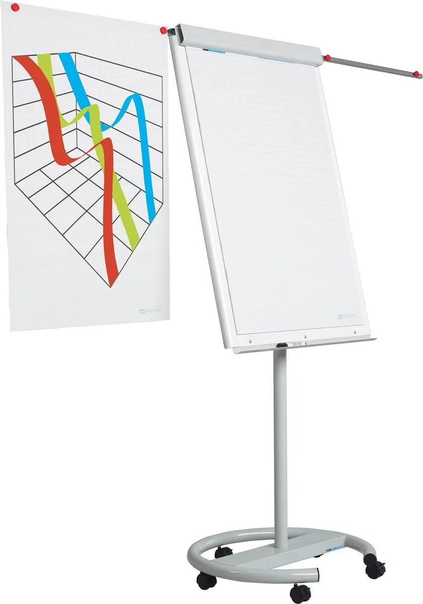 Flip-over Vario - 72x105cm de Smit Visual en Blanc – photo produit