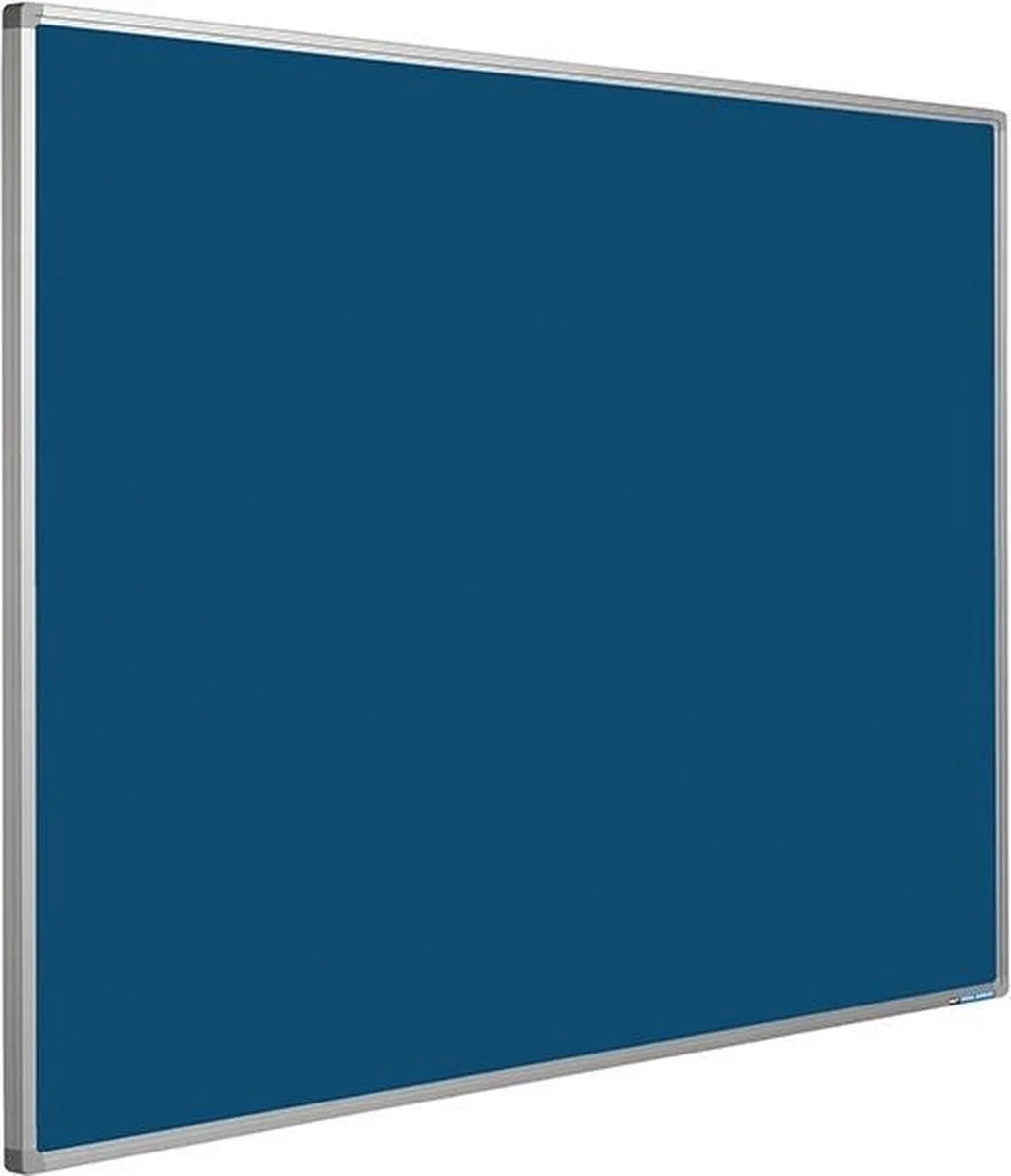 Prikbord Softline profiel 16mm bulletin - 120x300cm de Smit Visual en Bleu – photo produit