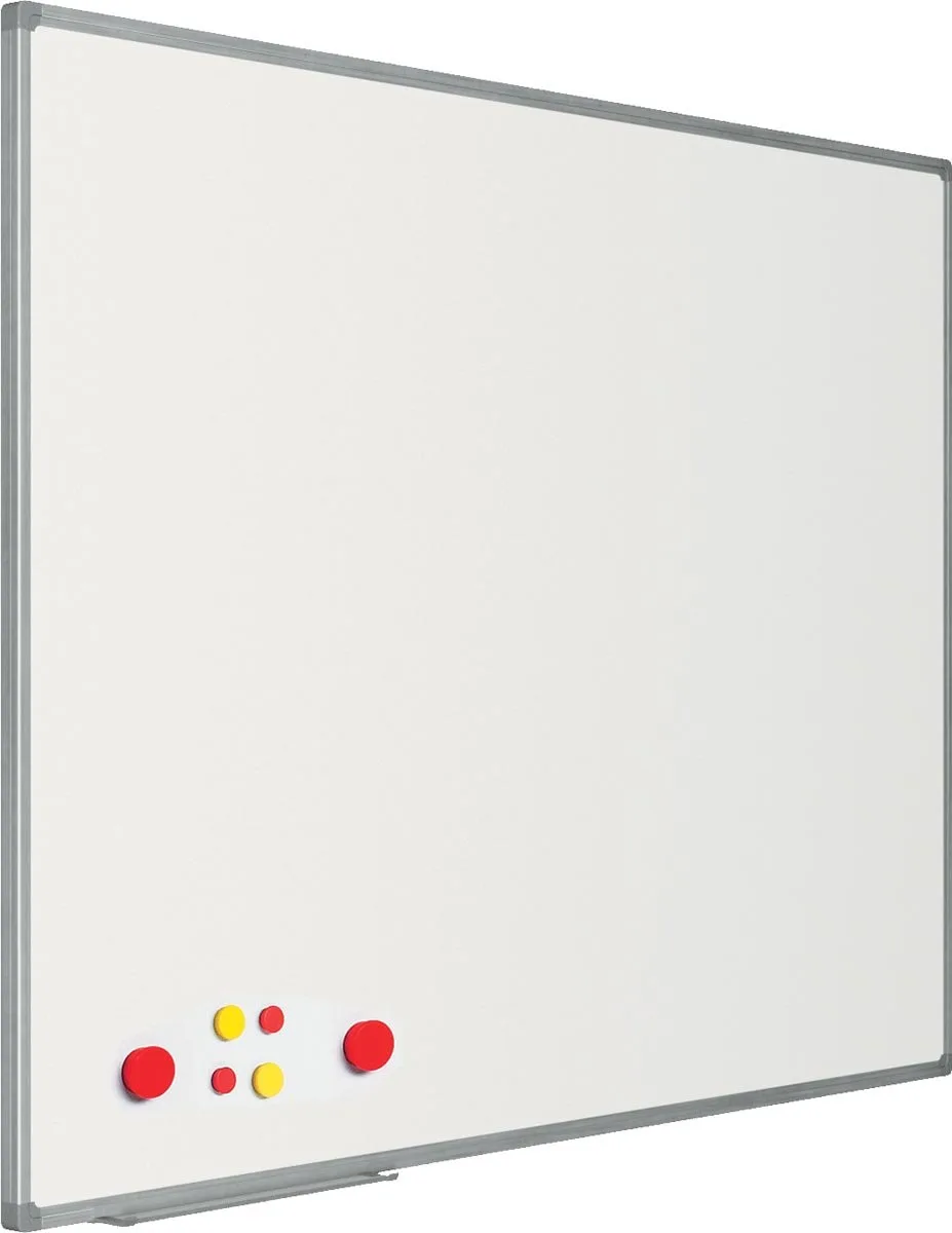 Whiteboard 120 x 90 cm - Magnetisch - Schrijfbaar fra Smit Visual i Hvid – produktbillede