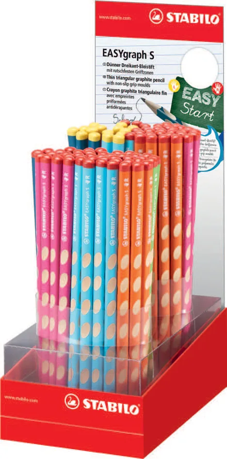 Bleistift EASYgraph S, HB, 90er Thekendisplay von Stabilo – Produktfoto