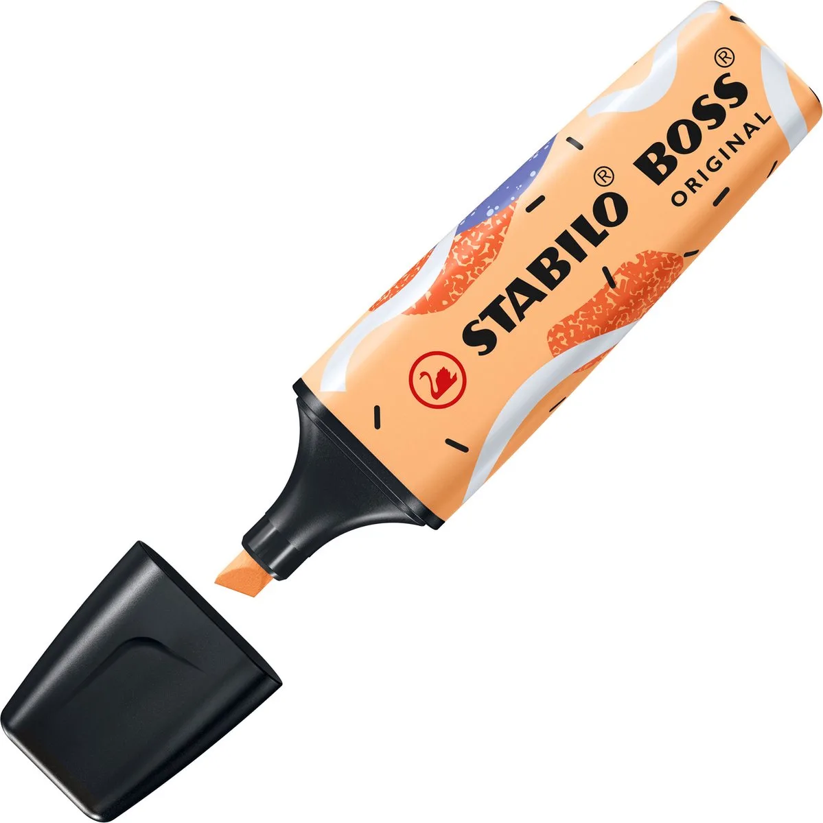 BOSS 70 Pastel Ju Schnee Markeerstift van Stabilo in Oranje – productfoto