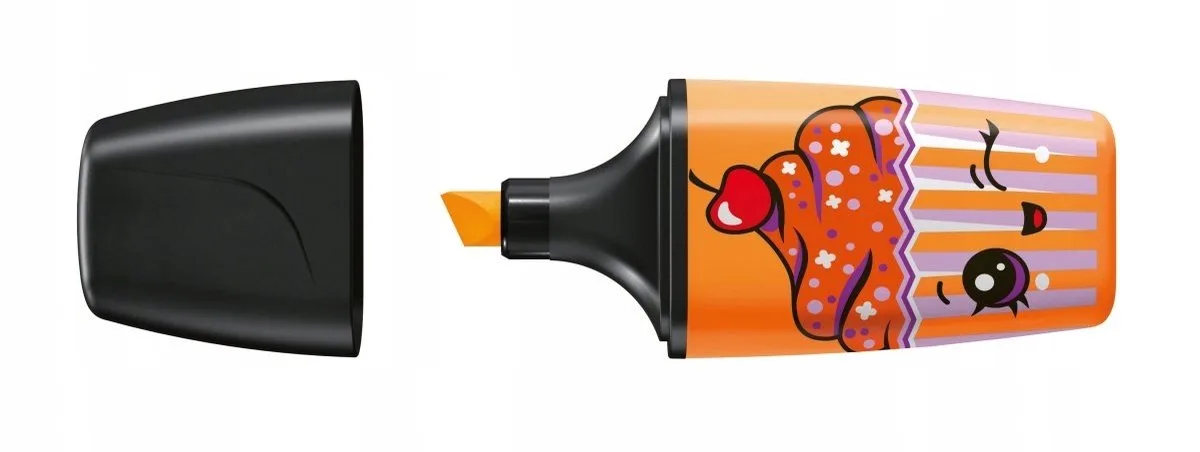 BOSS MINI - Markeerstift - Sweet Friends Edition - per stuk van Stabilo in Oranje – productfoto