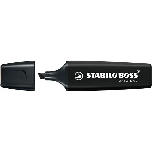 BOSS ORIGINAL Marker Black | 10 stuks by Stabilo – product photo