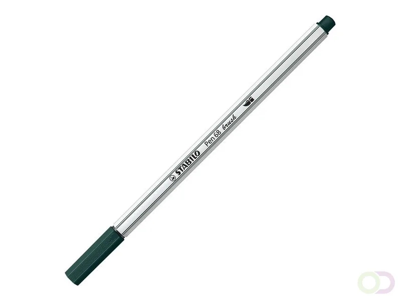 Brushstift STABILO Pen 568/63 aardegroen van Stabilo – productfoto