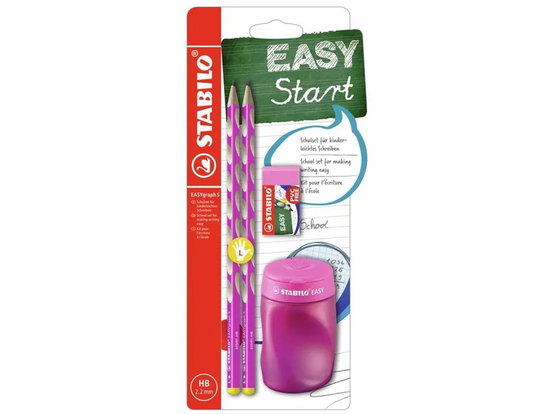 Buntstift STABILO EASYgraph - Schulset 2 - linkshändig by Stabilo in Pink – product photo