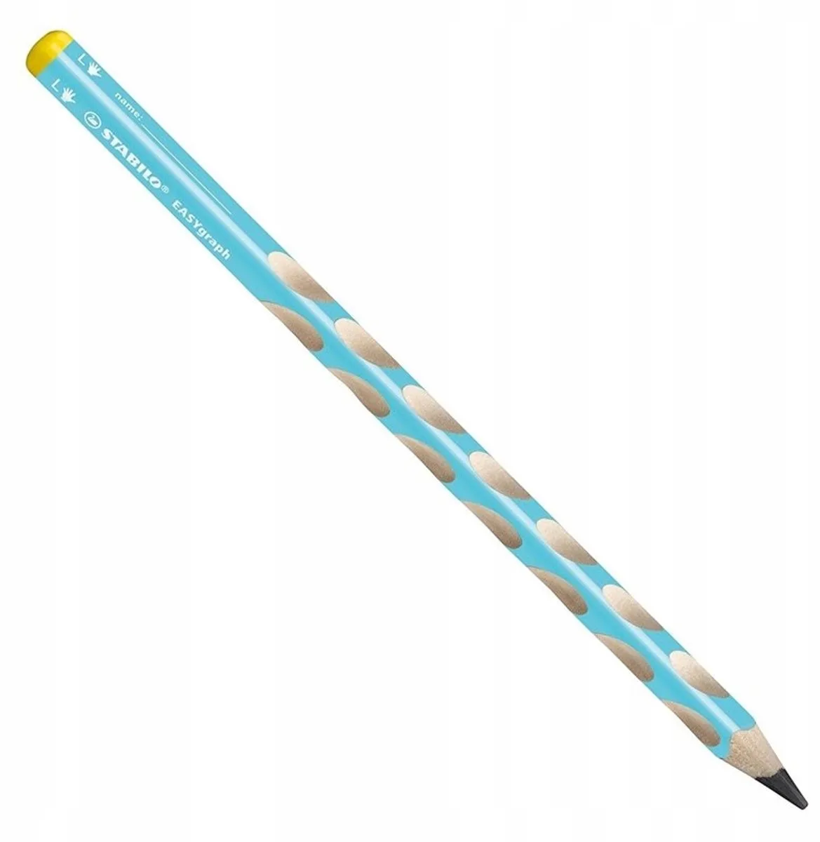 Easygraph 2B potlood links 321/02-2B-6 de Stabilo en Bleu – photo produit
