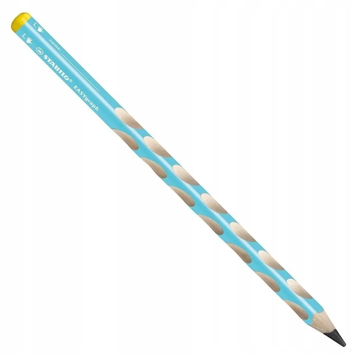 EASYgraph Jumbo Potlood B - Speciaal voor Linkshandigen van Stabilo in Blauw – productfoto