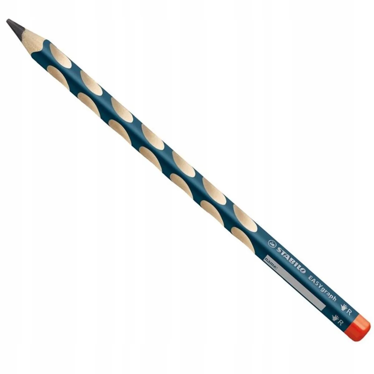 EASYgraph Jumbo Potlood B voor Rechtshandigen van Stabilo in Petrol – productfoto