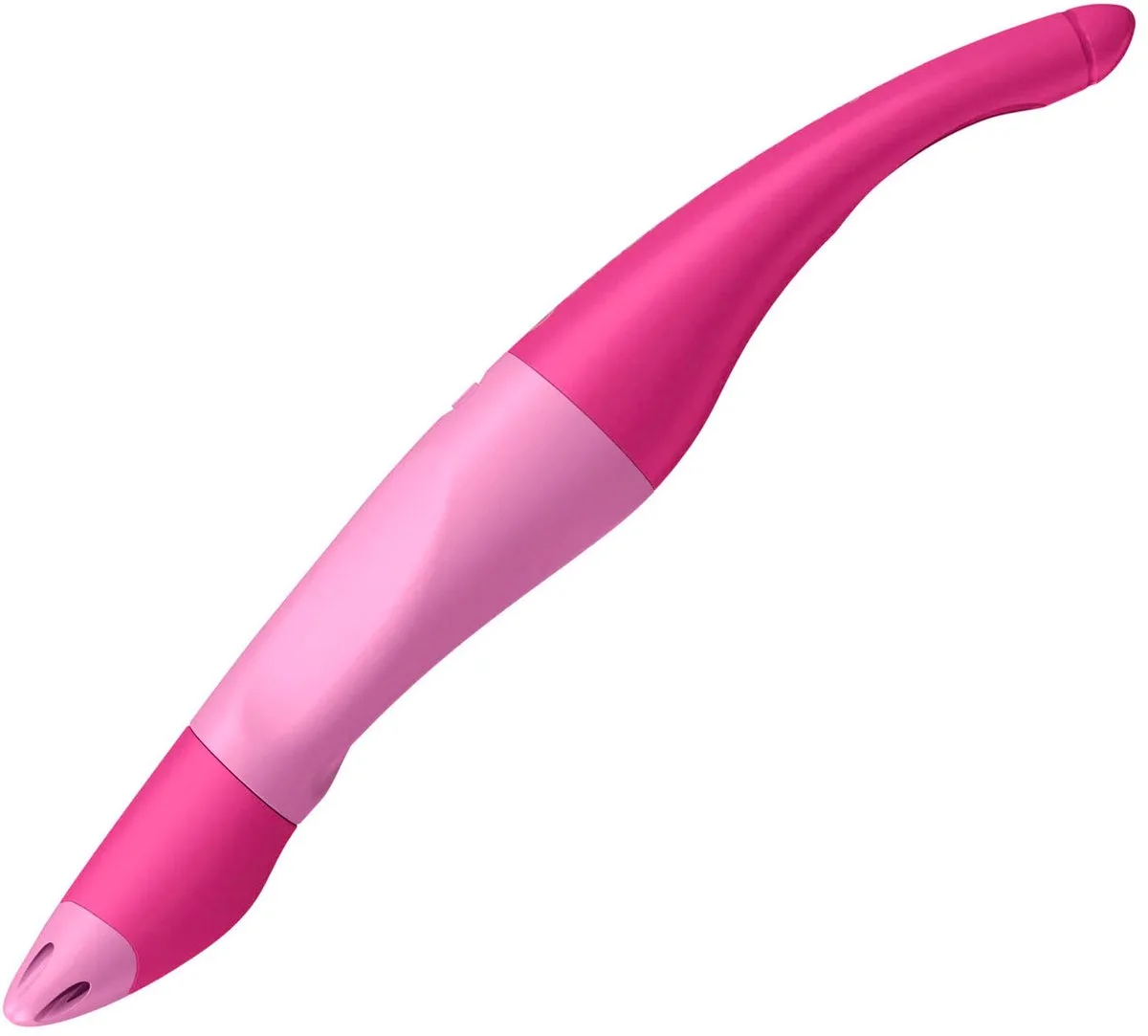 EASYoriginal Rechtshandige Balpen - Licht Roze/Donker Roze fra Stabilo i Blå – produktbillede