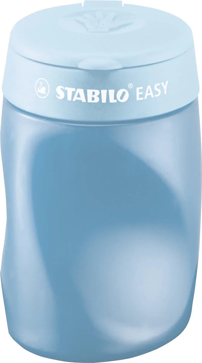 EASYsharpener - Ergonomische 3 In 1 Puntenslijper - Linkshandig - Blauw - Geschikt Voor Alle Potloden by Stabilo in Blauw – Linkshandig – product photo