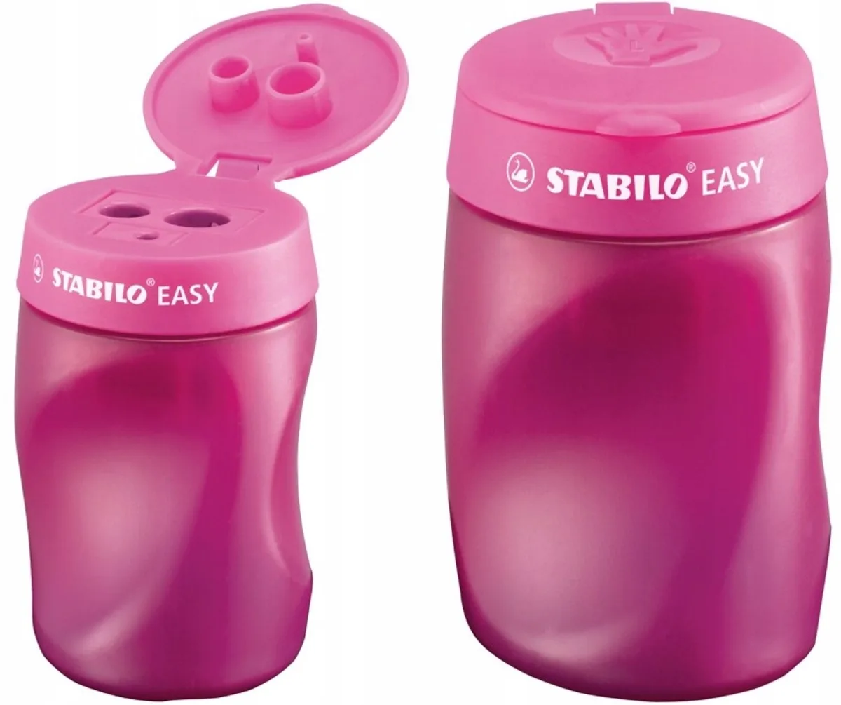 EasySharpener: Ergonomische puntenslijper met opvangbakje voor links- en rechtshandigen van Stabilo – productfoto
