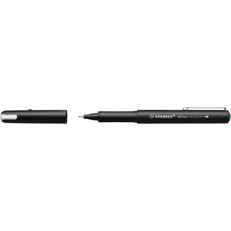 Fineliner stabilo dr!ver fijn groen | 5 stuks by Stabilo – product photo