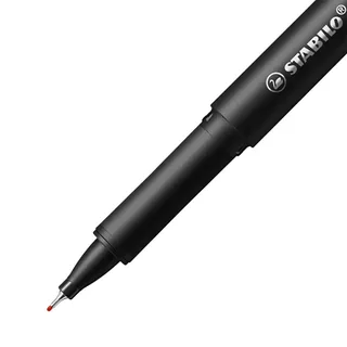Fineliner STABILO dr!ver fijn rood by Stabilo – product photo 2 of 2