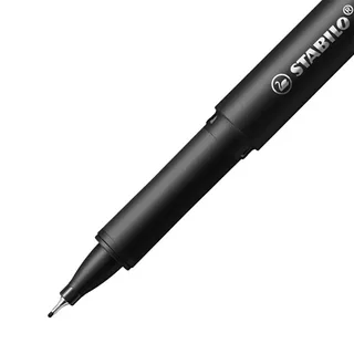 Fineliner STABILO dr!ver fijn zwart von Stabilo – Produktfoto 2 von 2