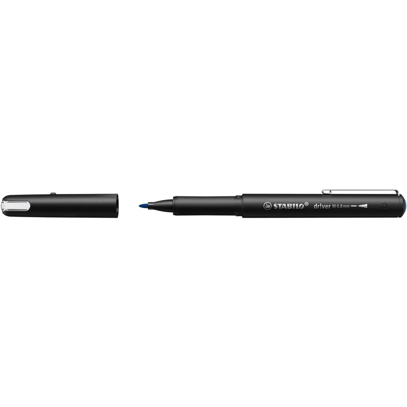 Fineliner stabilo dr!ver medium blauw | 5 stuks by Stabilo – product photo