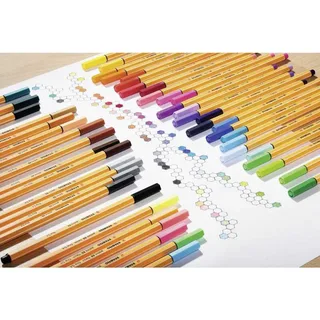 Fineliner STABILO point 88/10 fijn assorti 10 stuks von Stabilo – Produktfoto 5 von 5