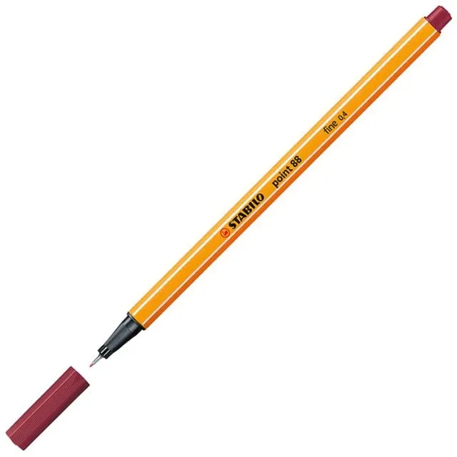 Fineliner stabilo point 88/19 f heidepaars | 10 stuks by Stabilo – product photo
