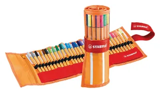 Fineliner STABILO point 88/30 rollerset oranje/rood fijn assorti 30st by Stabilo – product photo 1 of 3