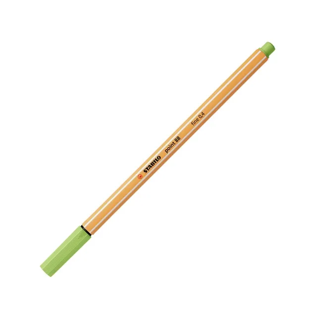 Fineliner stabilo point 88/34 f pistache | 10 stuks by Stabilo – product photo