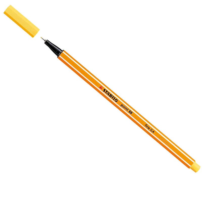 Fineliner STABILO point 88/44 fijn geel by Stabilo – product photo