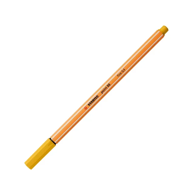 Fineliner stabilo point 88/87 f curry | 10 stuks by Stabilo – product photo