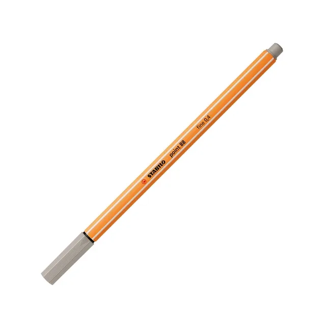 Fineliner stabilo point 88/93 f warm grijs | 10 stuks by Stabilo – product photo